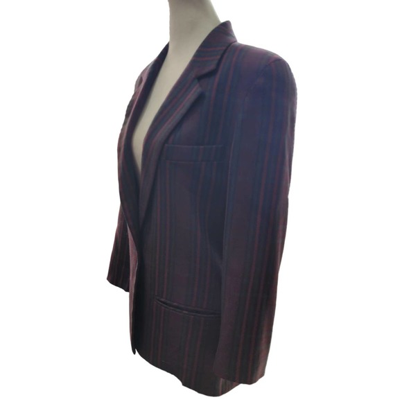 Striped Women's Blazer - Picture 11 of 12